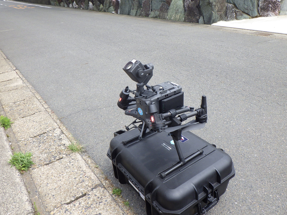 赤外線カメラと光学２３倍ZOOMカメラと高解像度内視鏡カメラ併用の漏水調査　IN　愛知県
